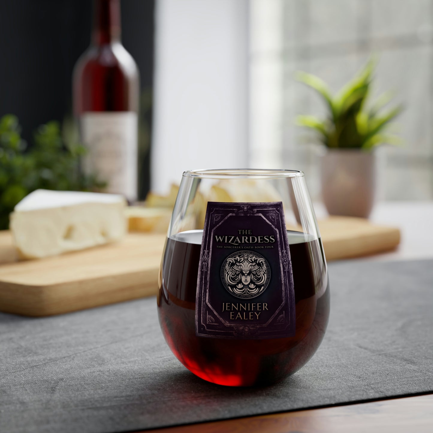 The Wizardess - Stemless Wine Glass, 11.75oz