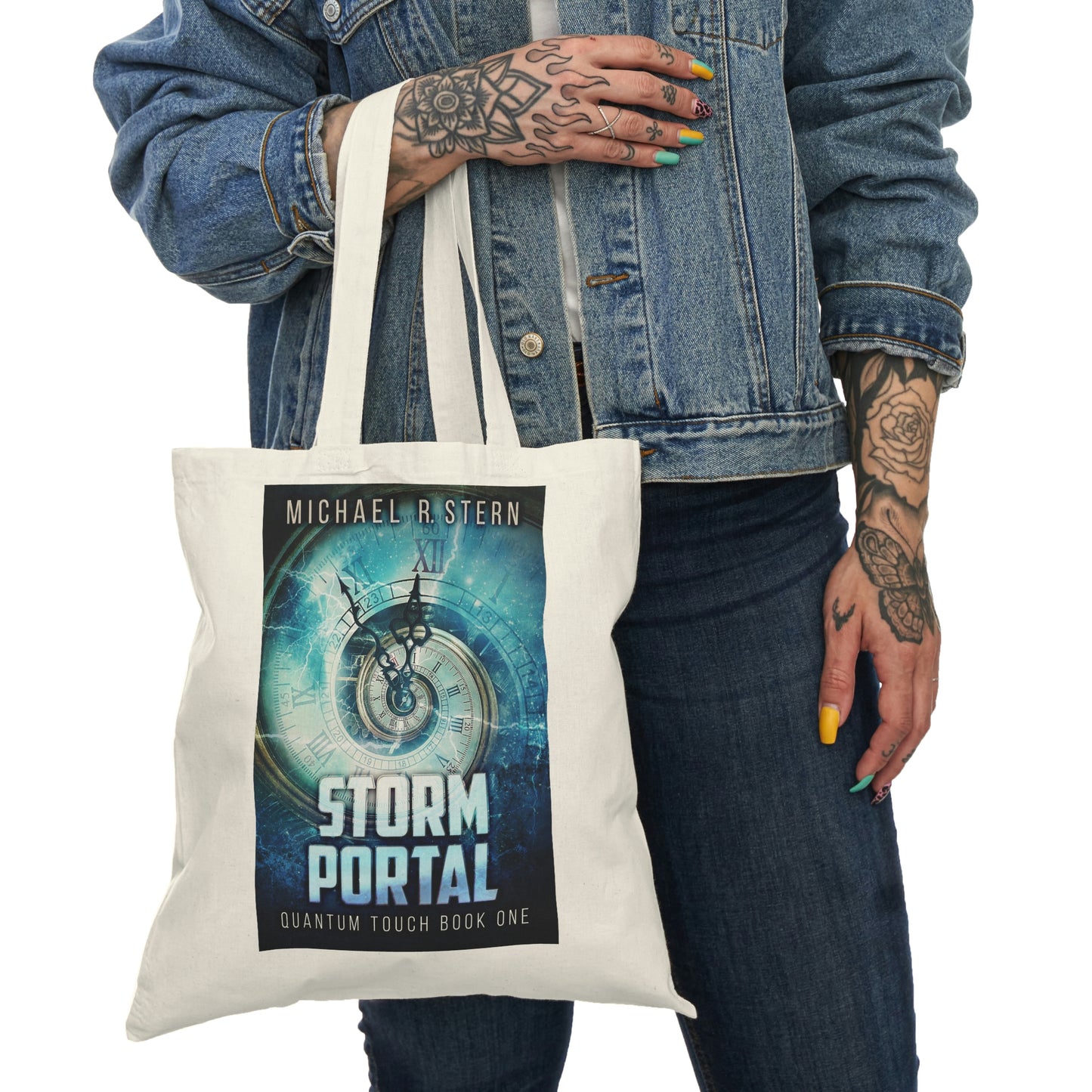 Storm Portal - Natural Tote Bag