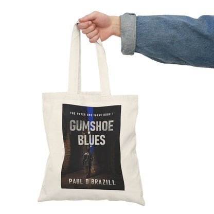 Gumshoe Blues - Natural Tote Bag