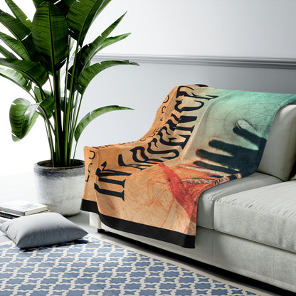 In Absence - Velveteen Plush Blanket