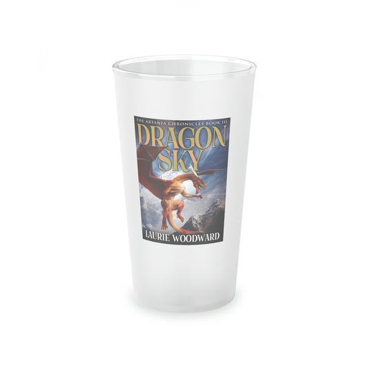Dragon Sky - Frosted Pint Glass