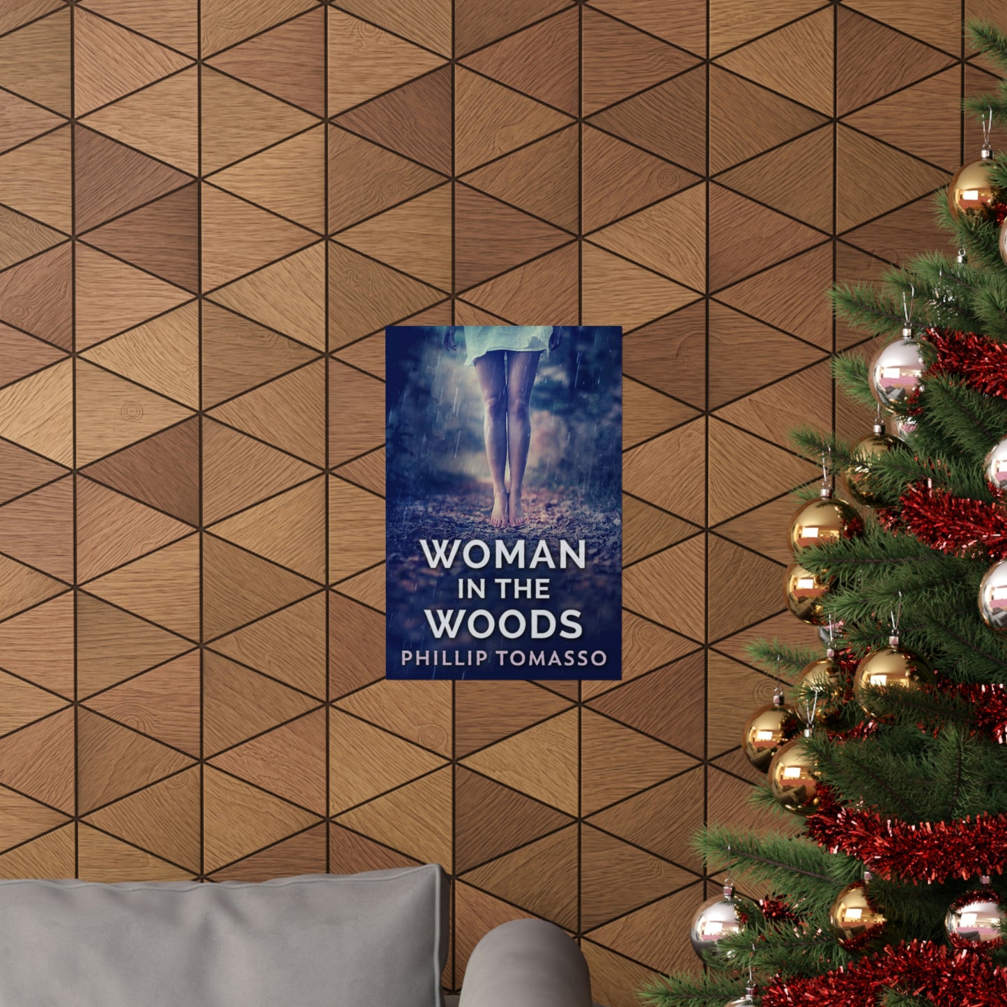 Woman In The Woods - Matte Poster