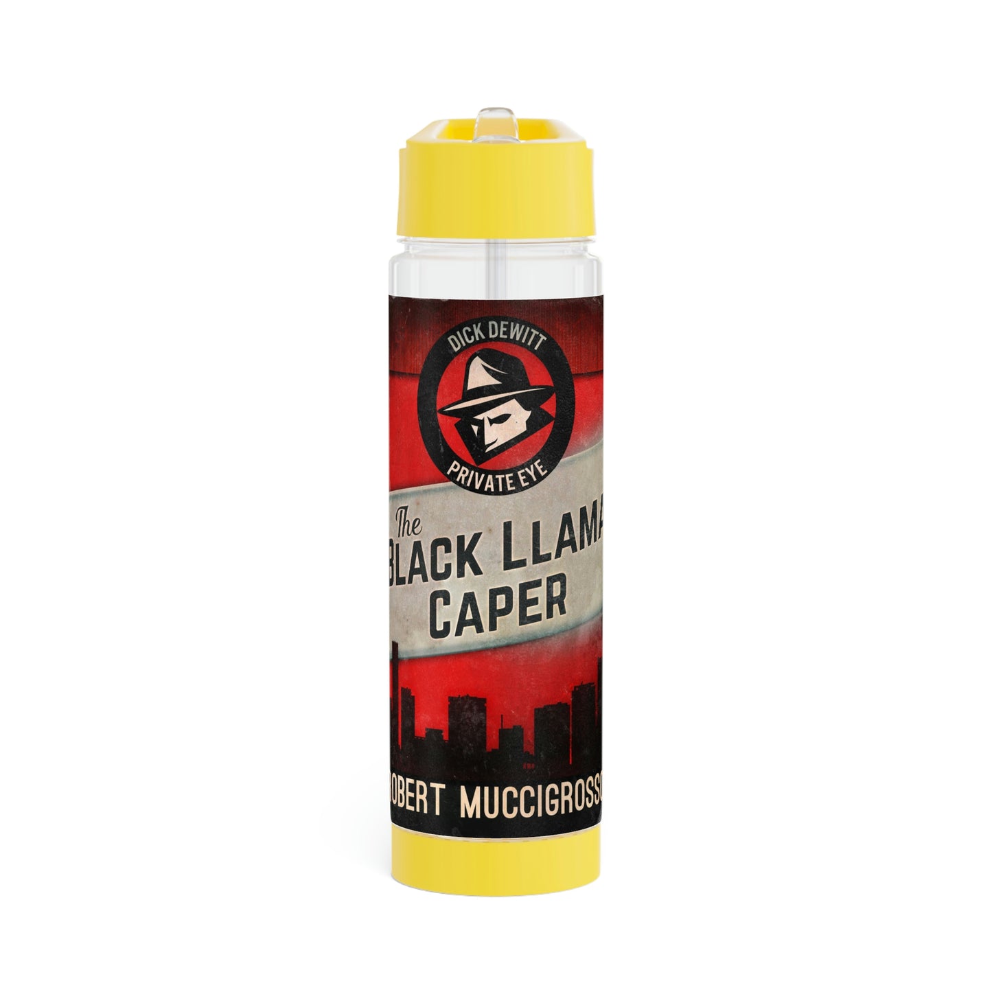 The Black Llama Caper - Infuser Water Bottle