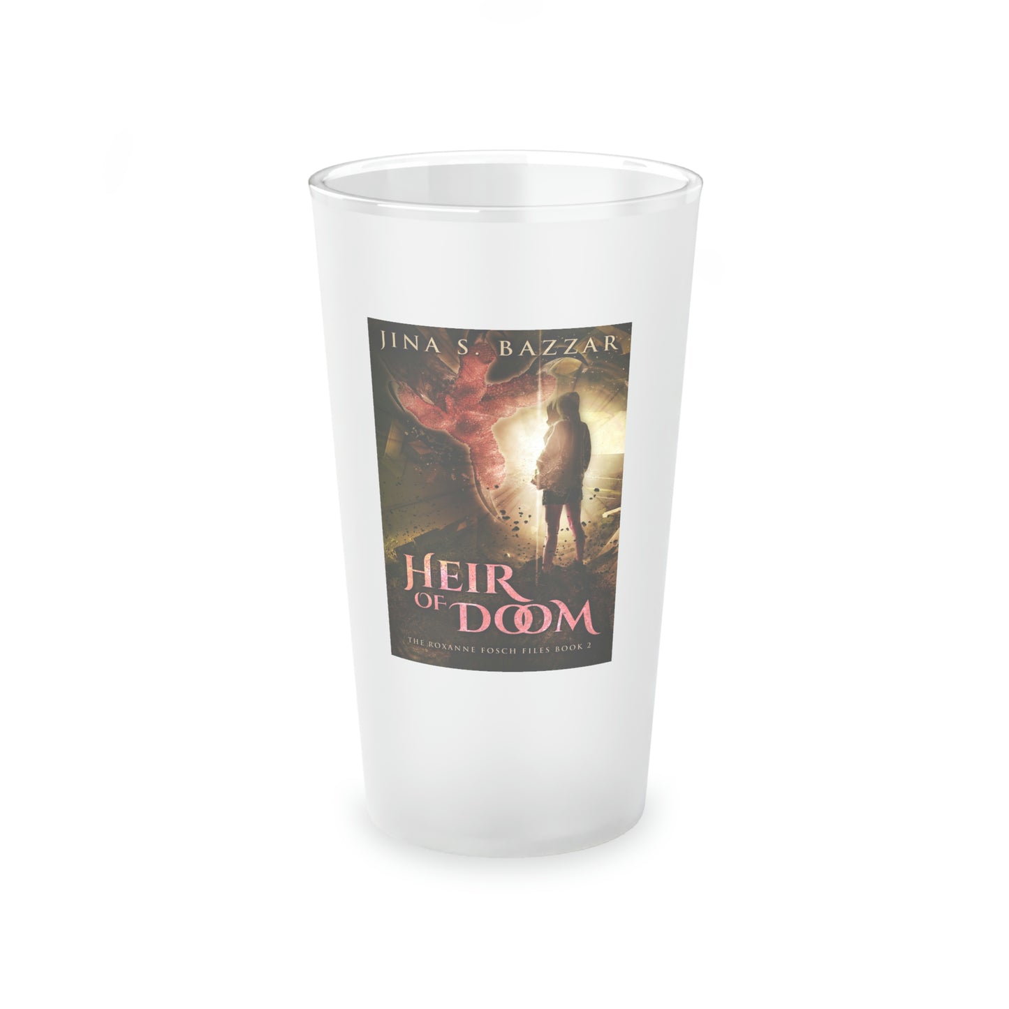 Heir of Doom - Frosted Pint Glass