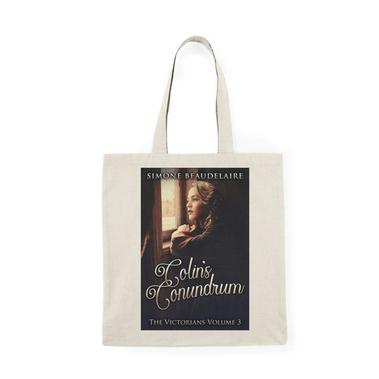 Colin's Conundrum - Natural Tote Bag