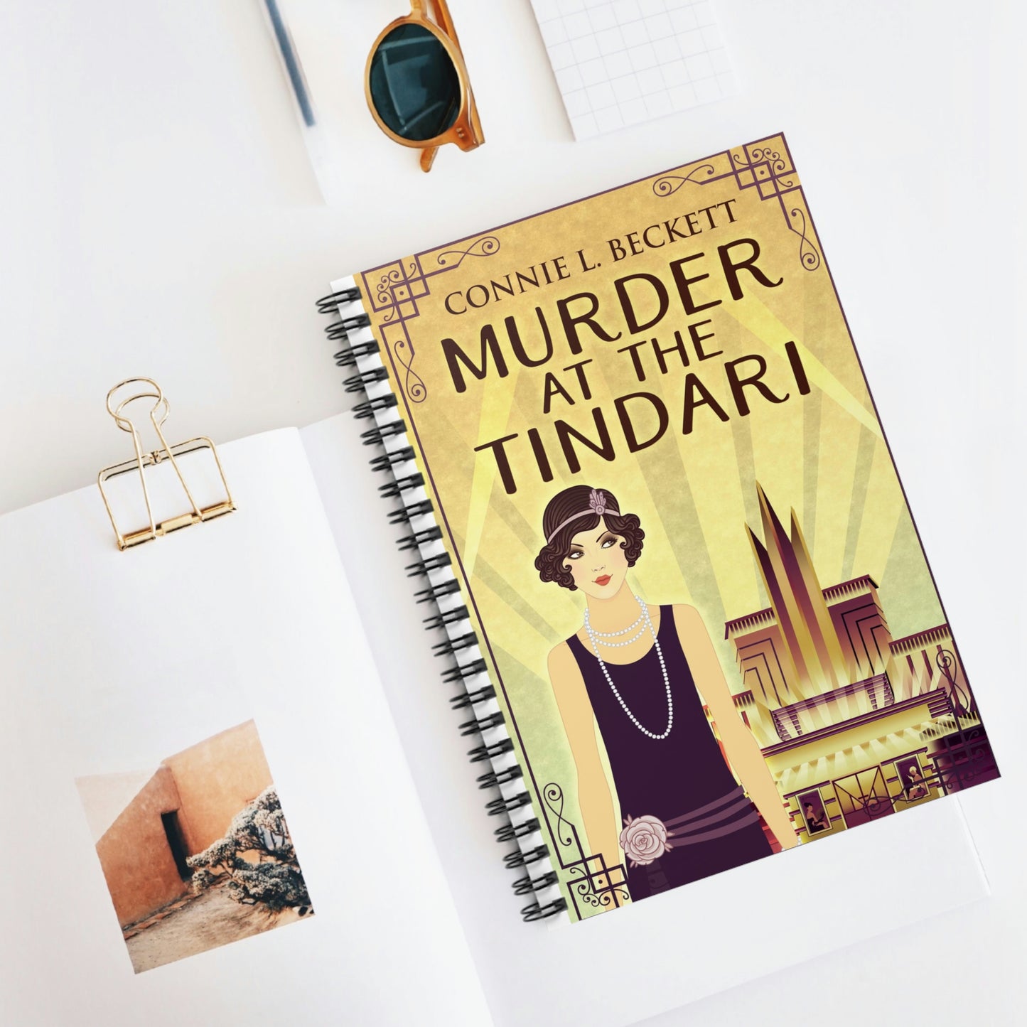 Murder At The Tindari - Spiral Notebook