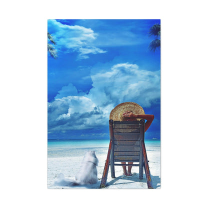 Sunbathing - Canvas