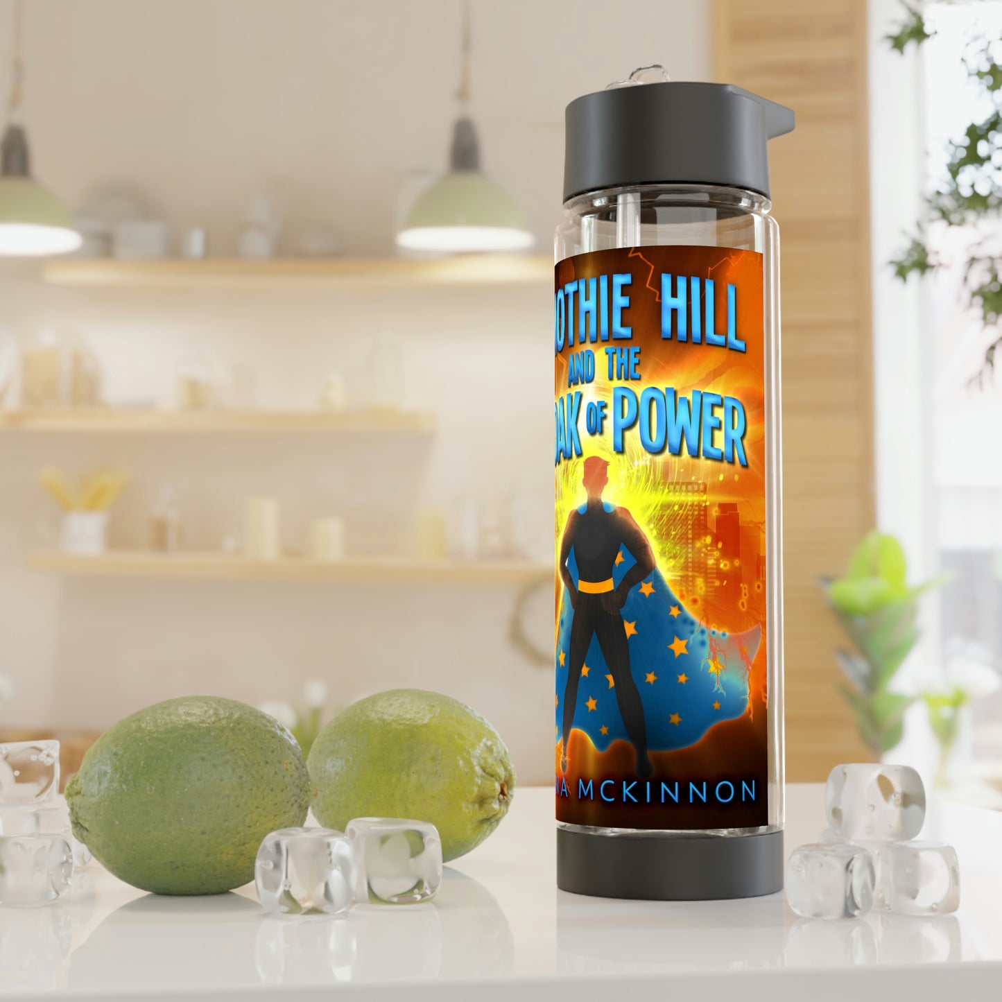 Timothie Hill and the Cloak of Power - Infuser Water Bottle