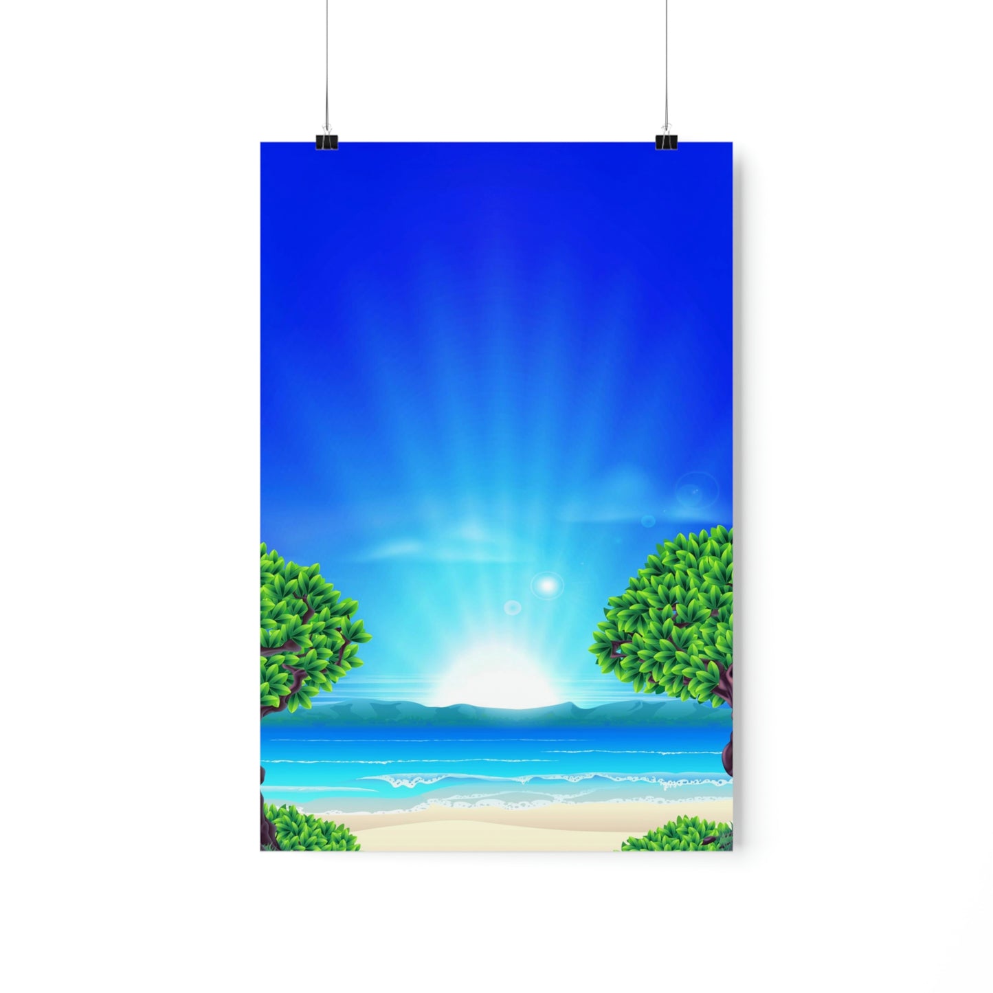 Beach Holiday - Matte Poster