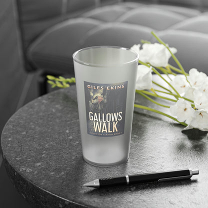 Gallows Walk - Frosted Pint Glass