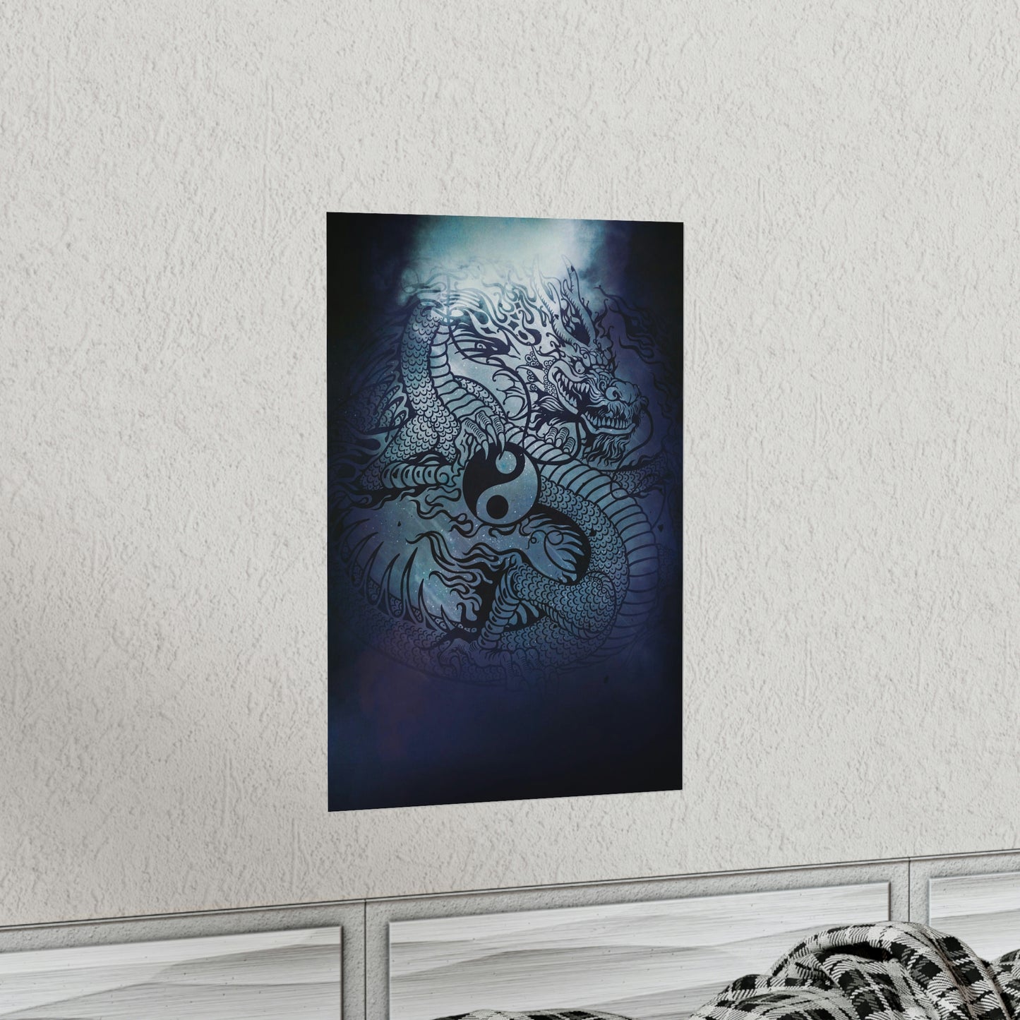Blue Dragon - Matte Poster
