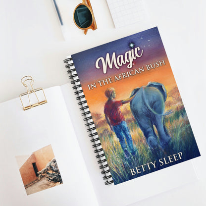 Magic In The African Bush - Spiral Notebook