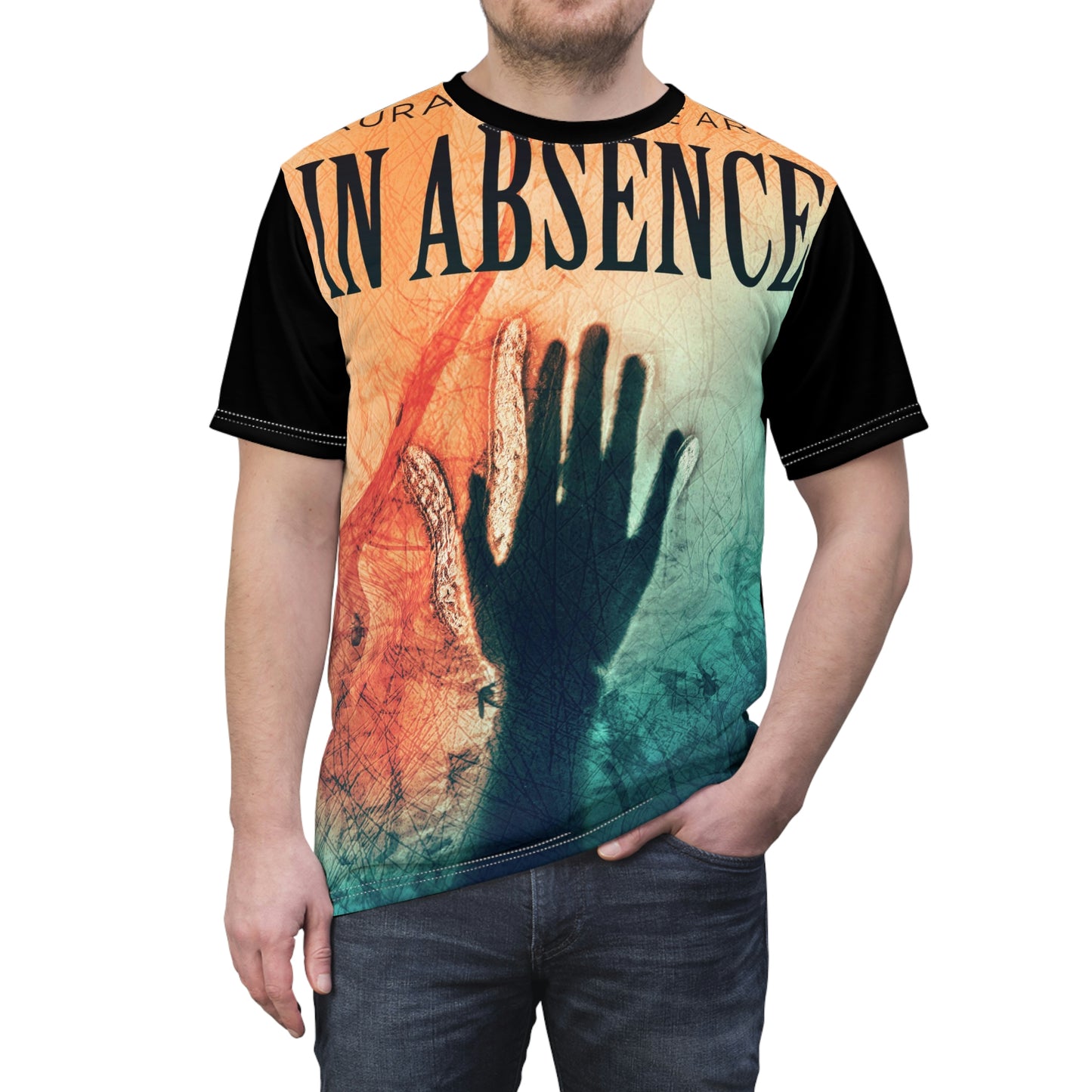 In Absence - Unisex All-Over Print Cut & Sew T-Shirt