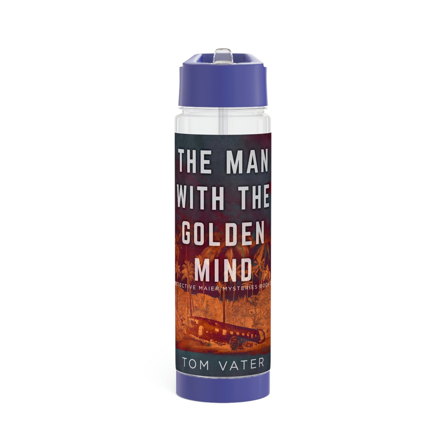 The Man With The Golden Mind - Infuser Water Bottle