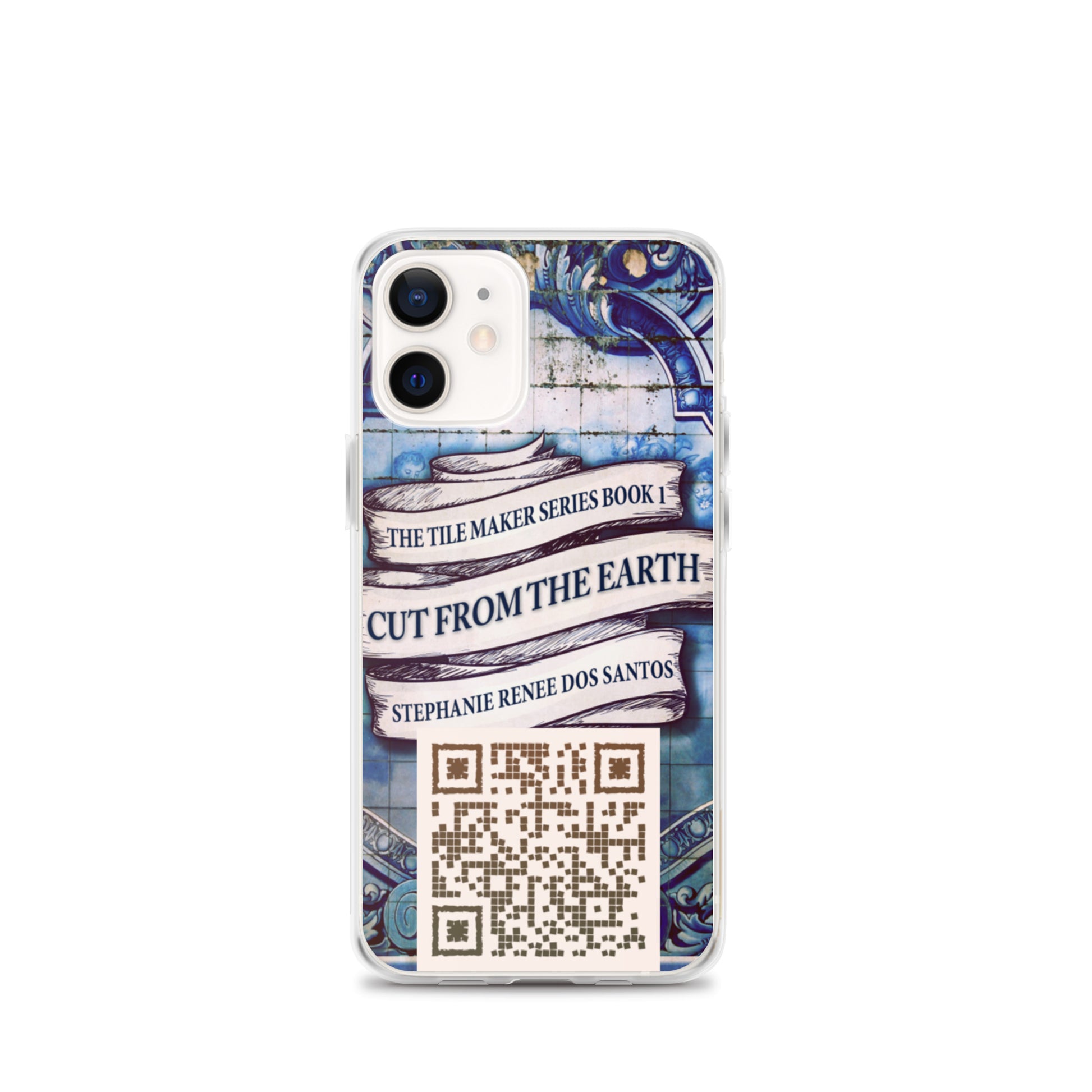 iphone case with cover of Stephanie Renee Dos Santos's book Cut From The Earth