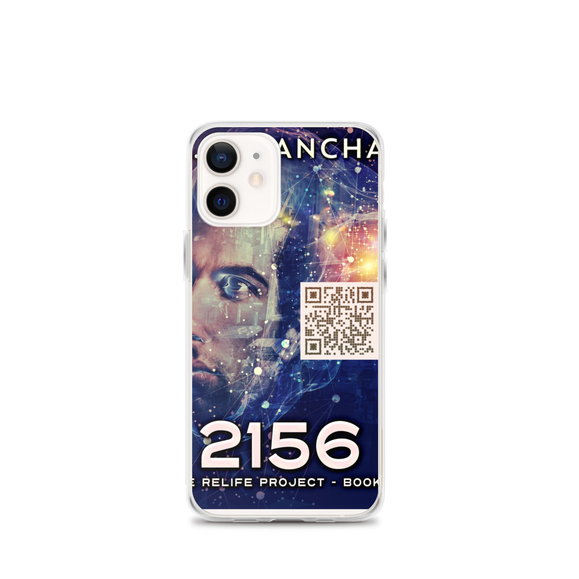 iphone case with cover of C.M. Dancha’s book 2156