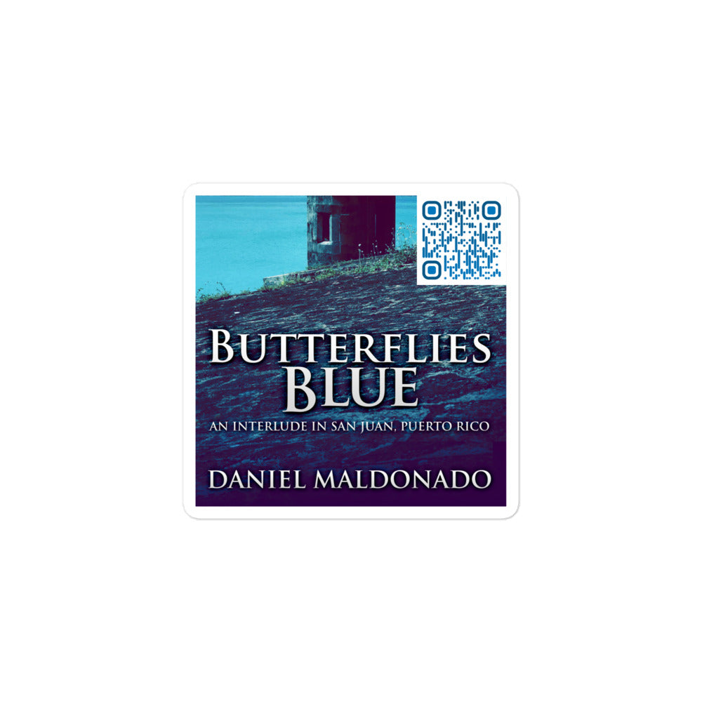 Butterflies Blue - Stickers