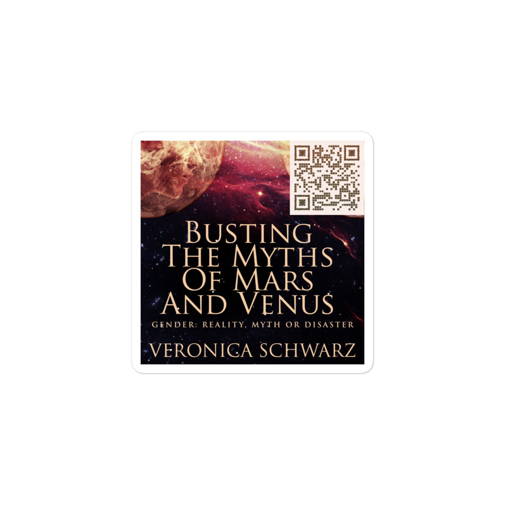 Busting The Myths Of Mars And Venus - Stickers