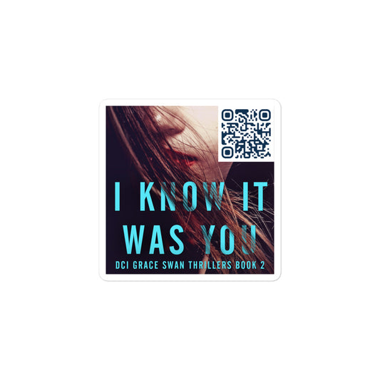 I Know It Was You - Stickers