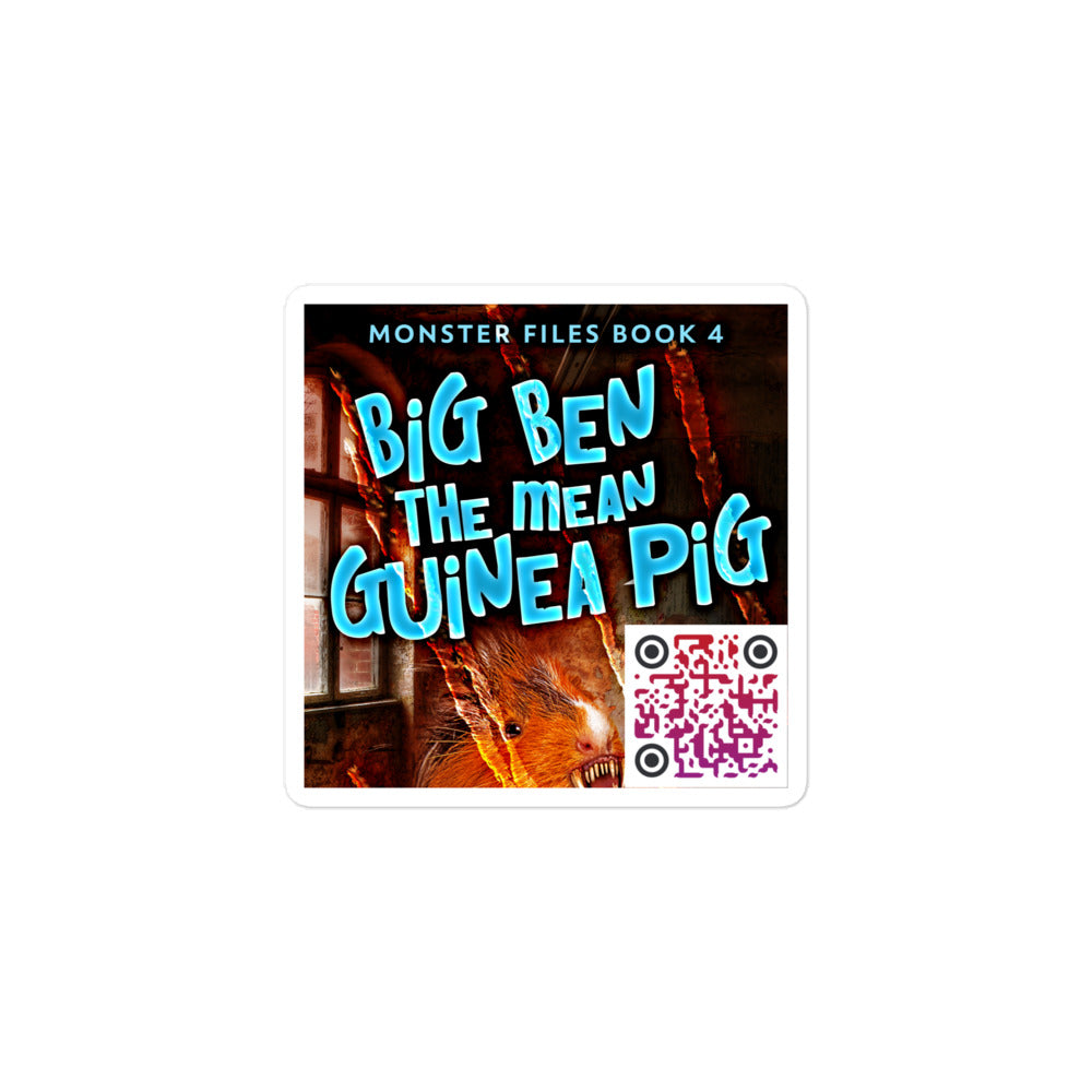 Big Ben The Mean Guinea Pig - Stickers