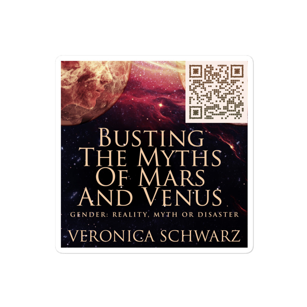 Busting The Myths Of Mars And Venus - Stickers