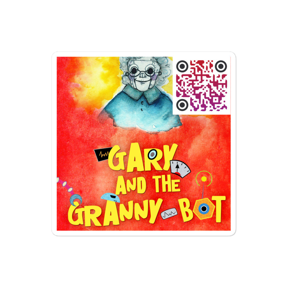 Gary And The Granny-Bot - Stickers