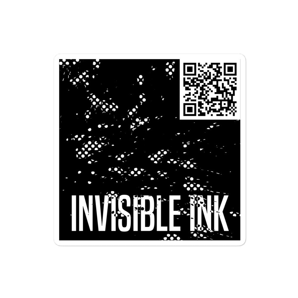 Invisible Ink - Stickers