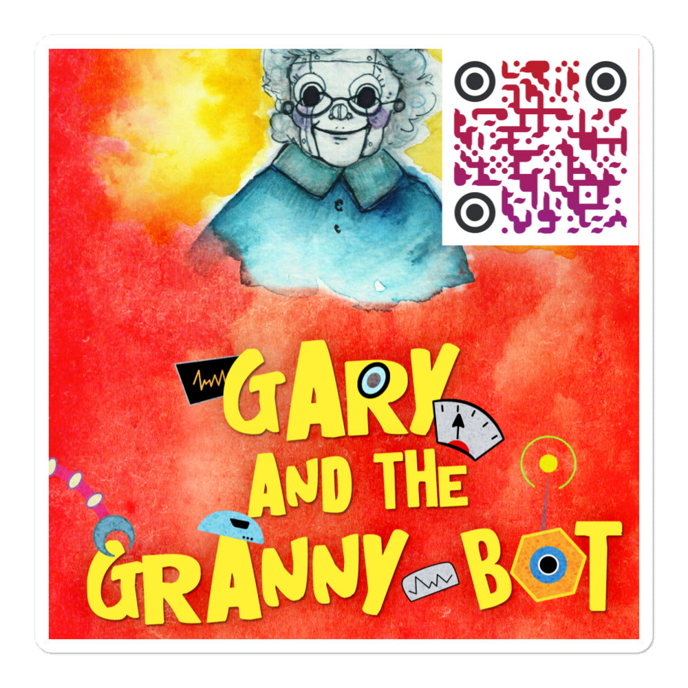 Gary And The Granny-Bot - Stickers