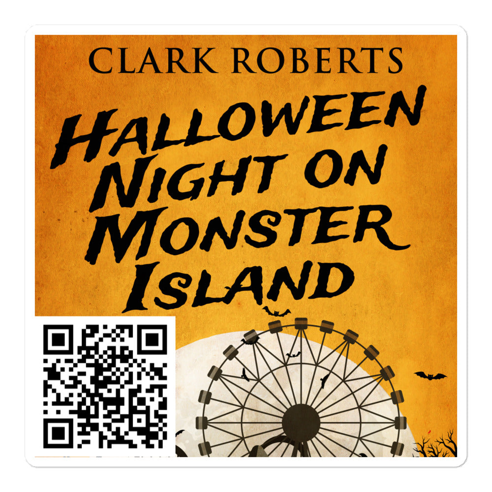 Halloween Night On Monster Island - Stickers