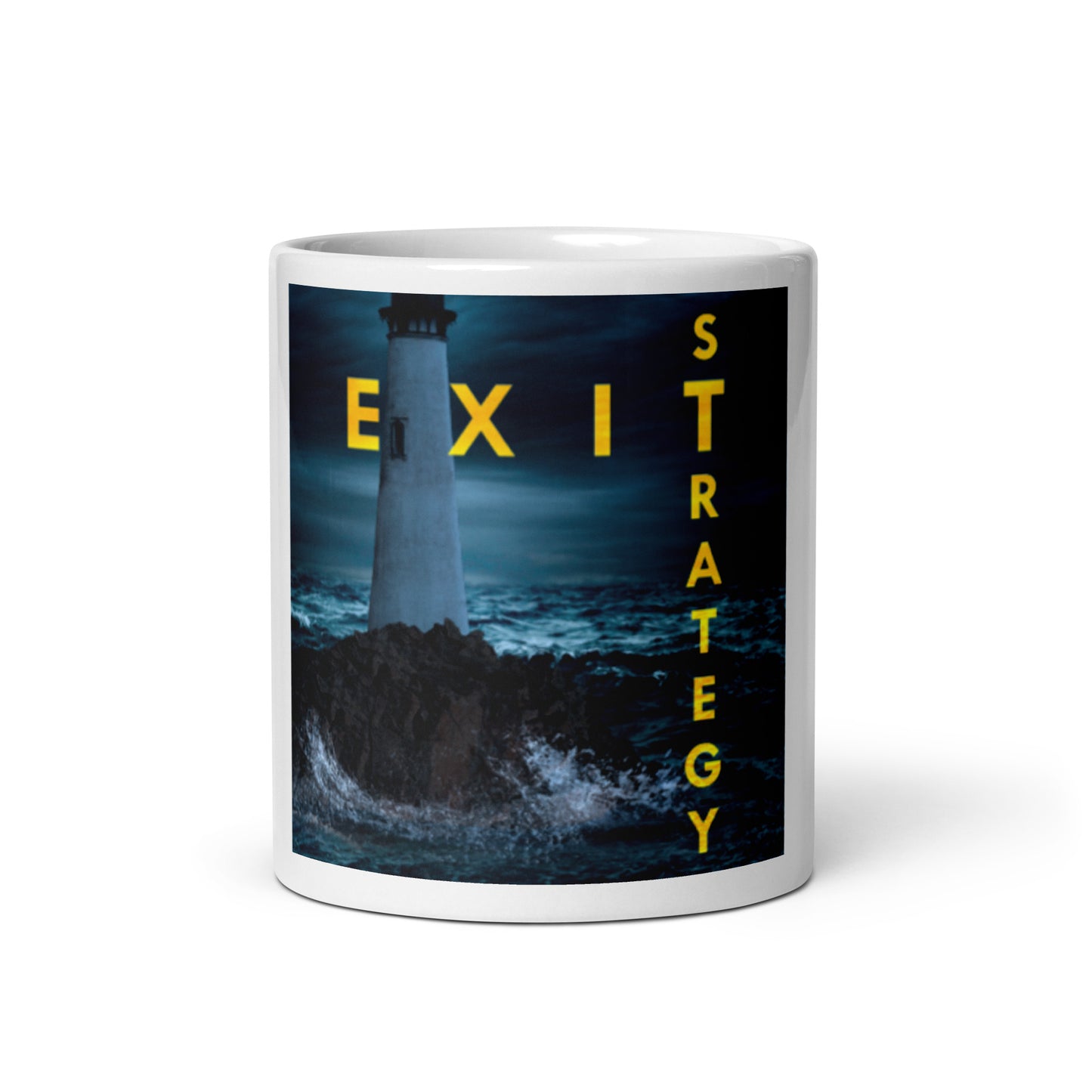 Exit Strategy - White Coffee Mug