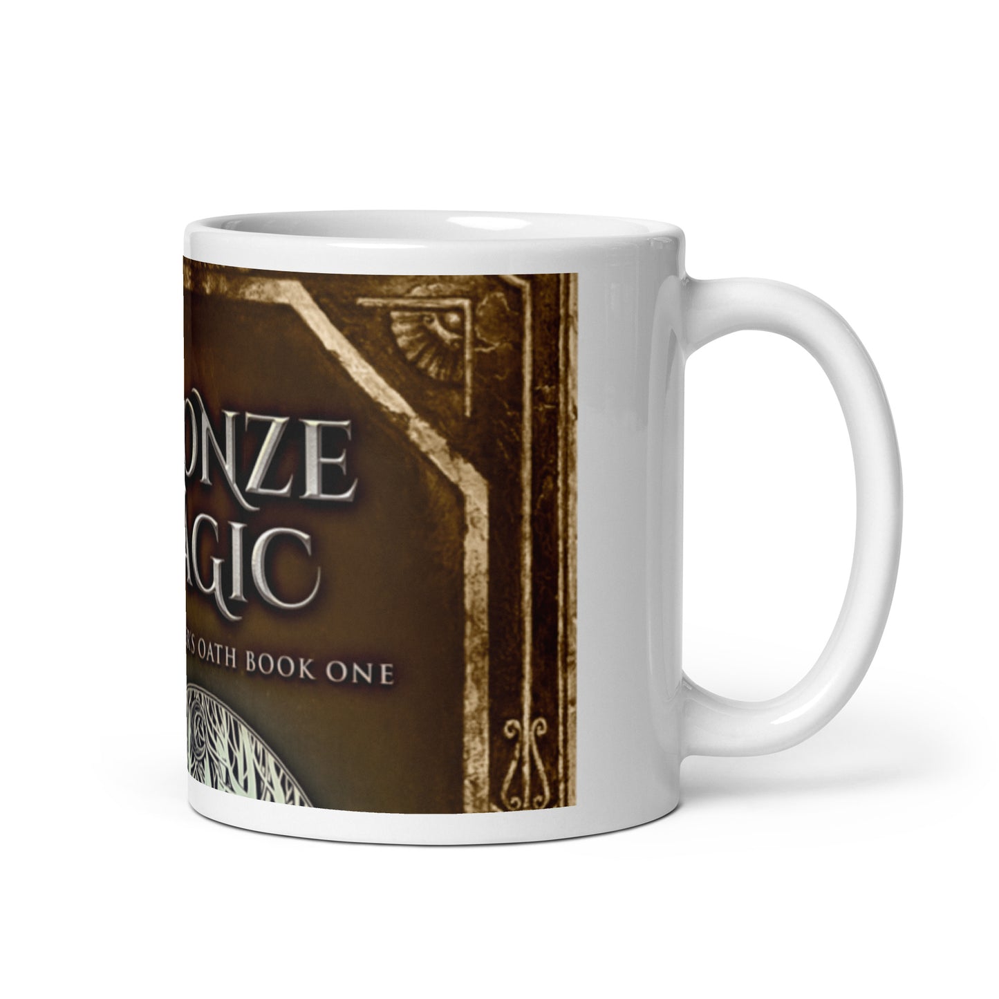 Bronze Magic - White Coffee Mug