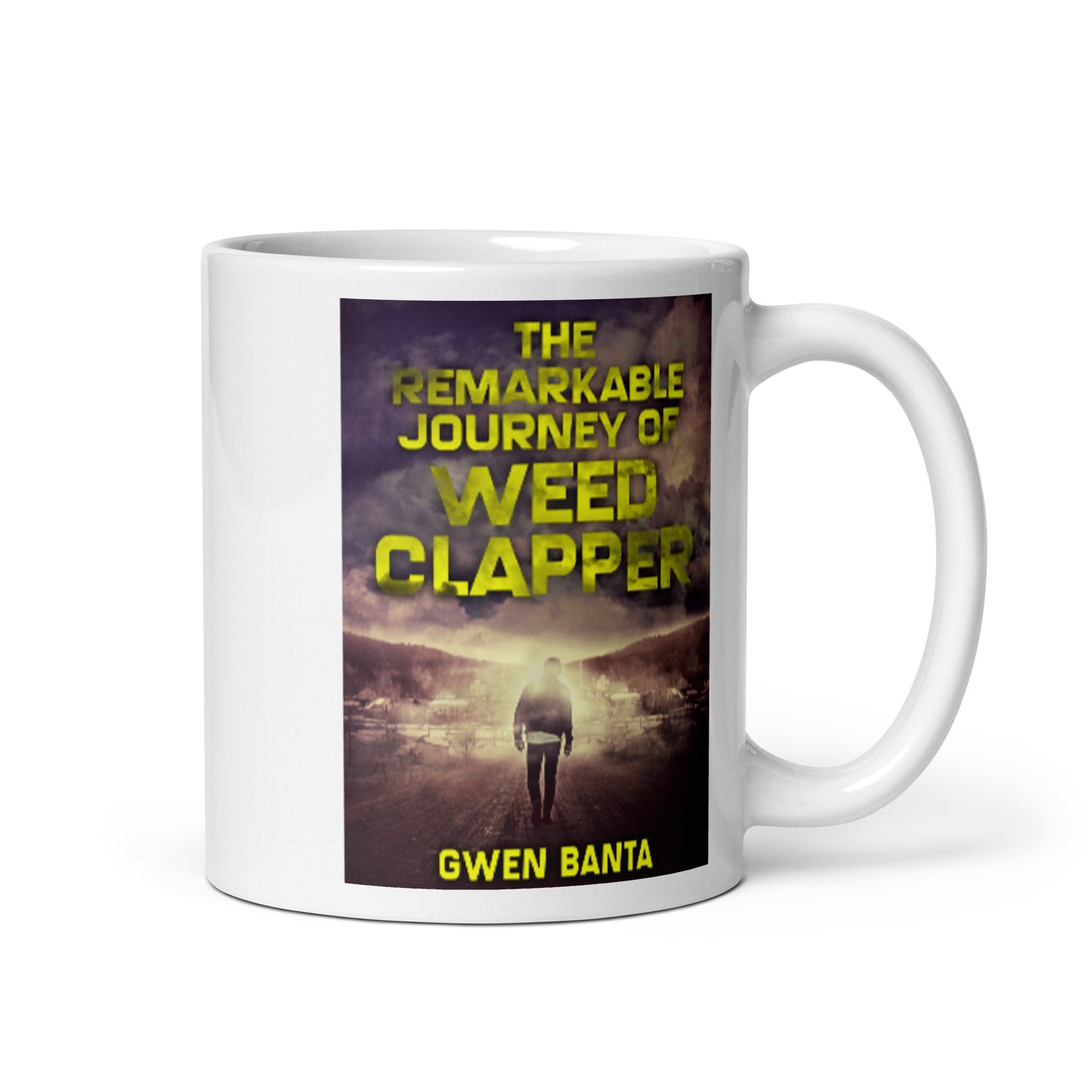 The Remarkable Journey Of Weed Clapper - White Coffee Mug