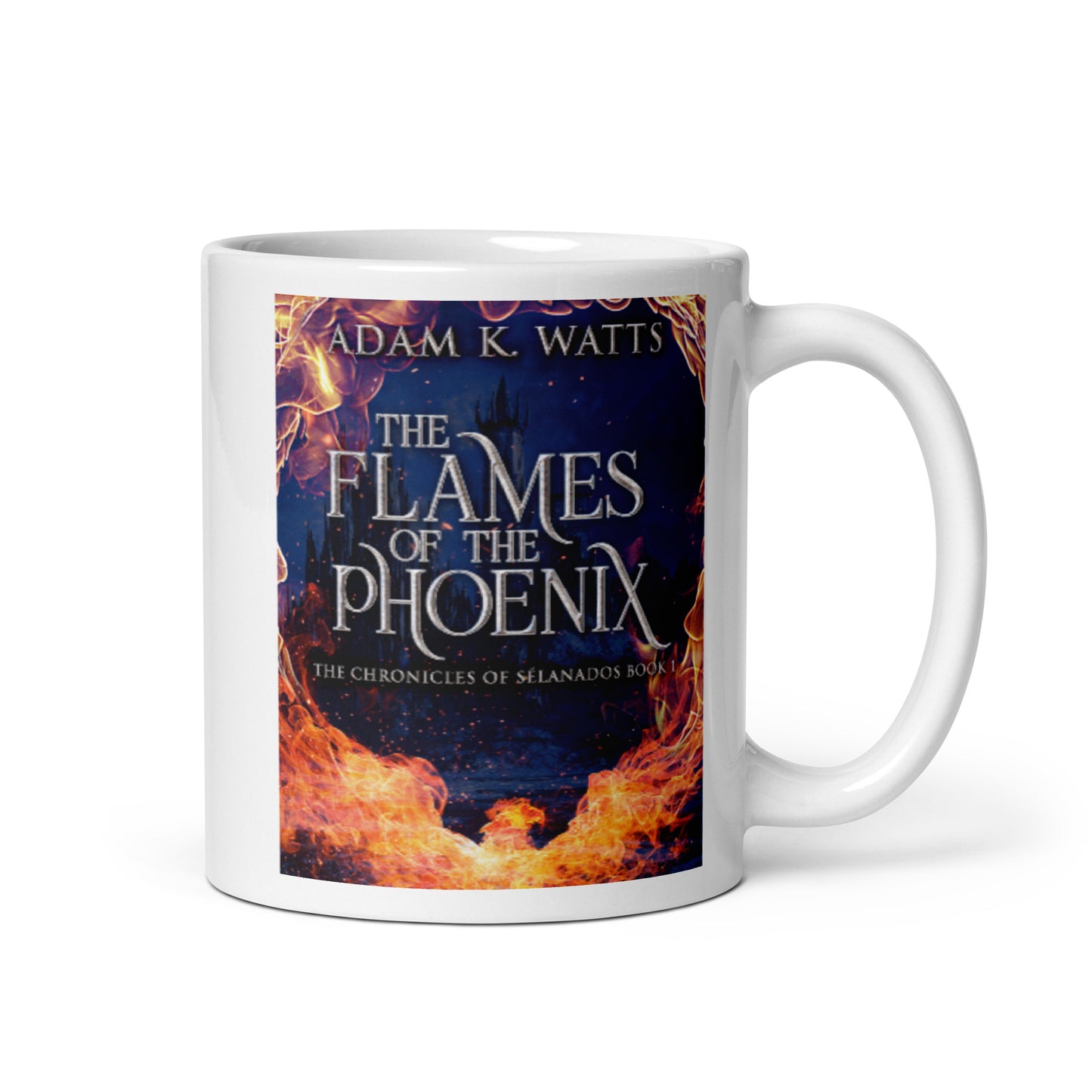 The Flames Of The Phoenix - White Coffee Mug
