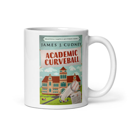 Academic Curveball - White Coffee Mug