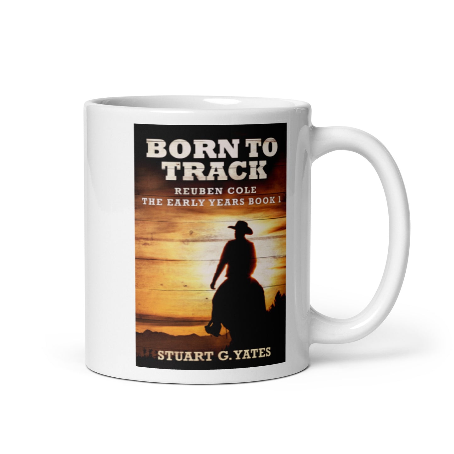Born To Track - White Coffee Mug