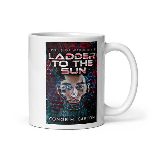 Ladder To The Sun - White Coffee Mug