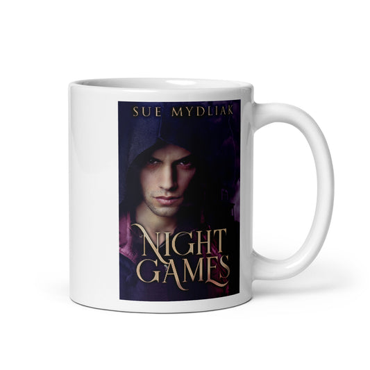 Night Games - White Coffee Mug