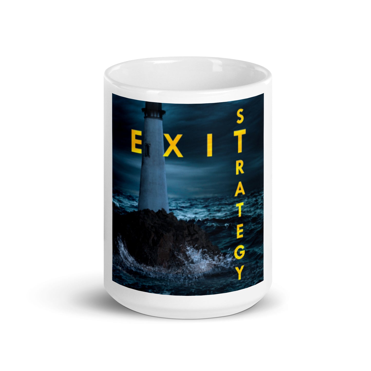 Exit Strategy - White Coffee Mug