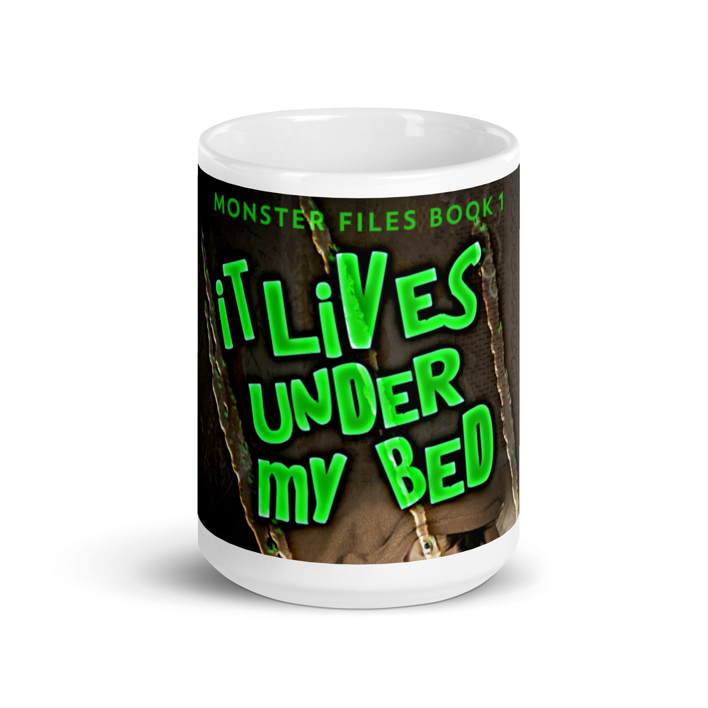 It Lives Under My Bed - White Coffee Mug
