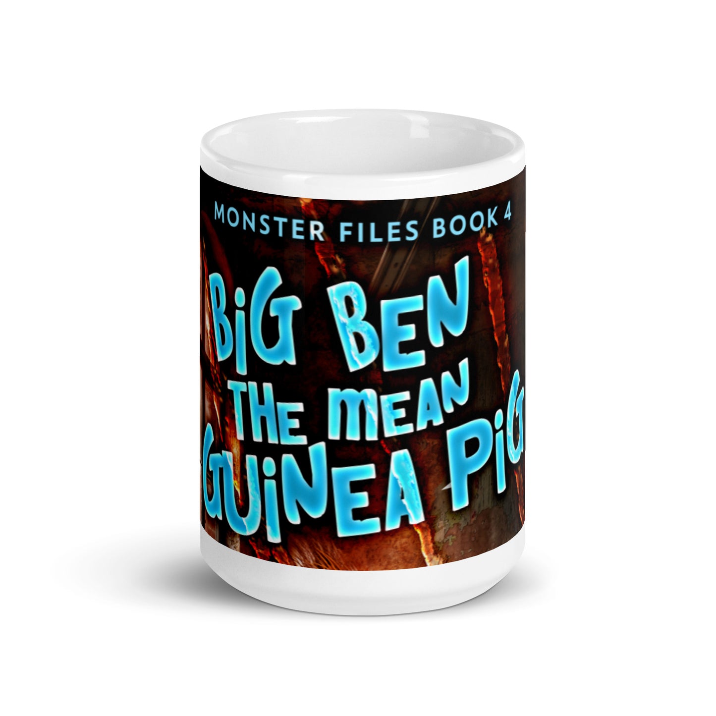 Big Ben The Mean Guinea Pig - White Coffee Mug