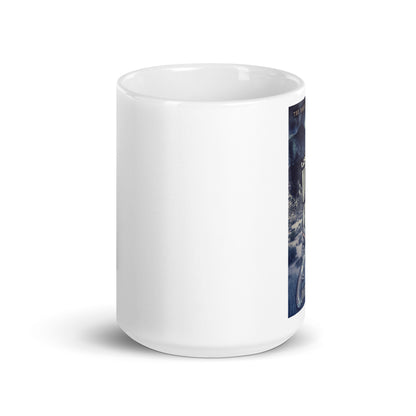 White Crow - White Coffee Mug