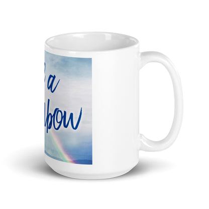 Half A Rainbow - White Coffee Mug
