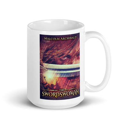 The Swordswoman - White Coffee Mug