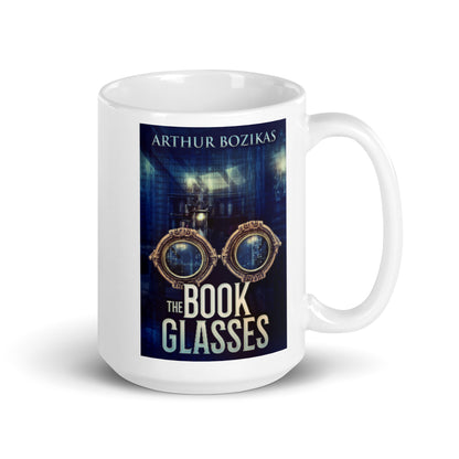 The Book Glasses - White Coffee Mug