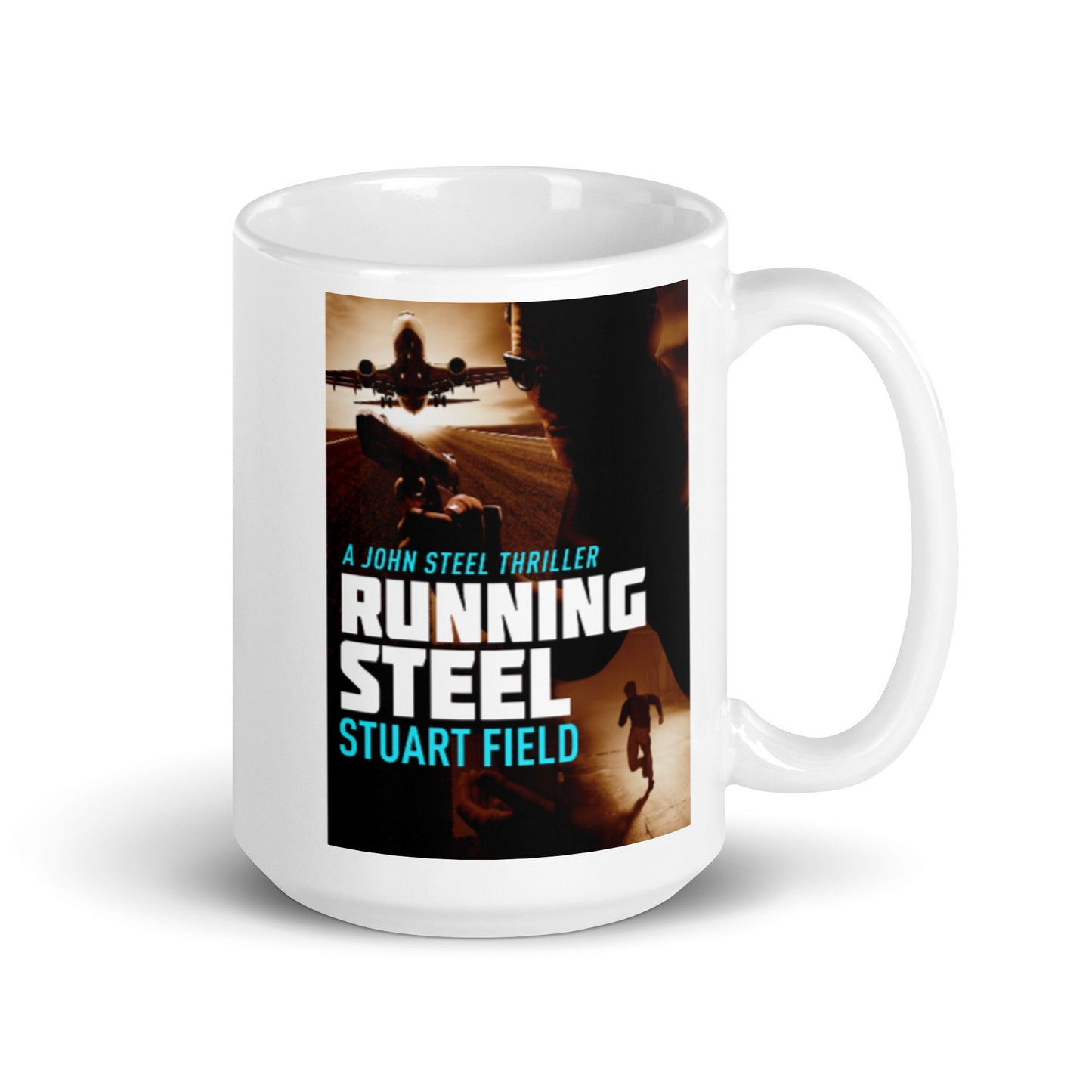 Running Steel - White Coffee Mug