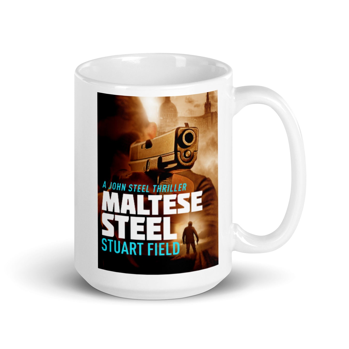 Maltese Steel - White Coffee Mug