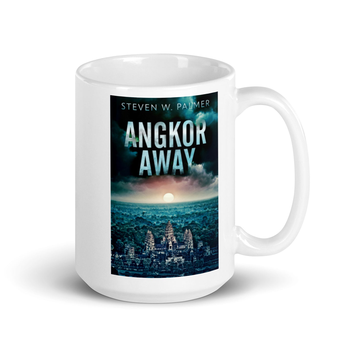 Angkor Away - White Coffee Mug
