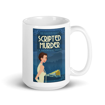 Scripted Murder - White Coffee Mug