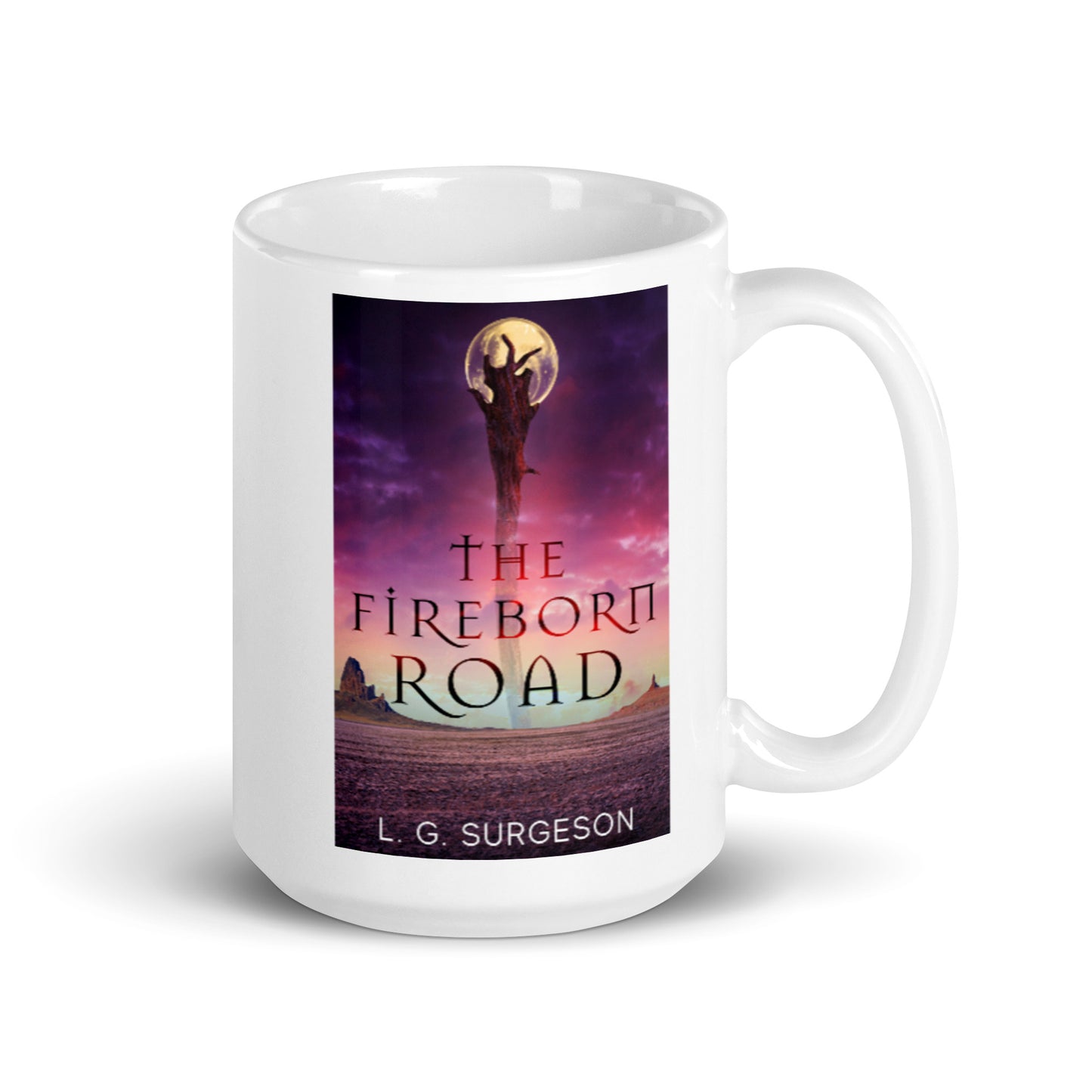 The Fireborn Road - White Coffee Mug
