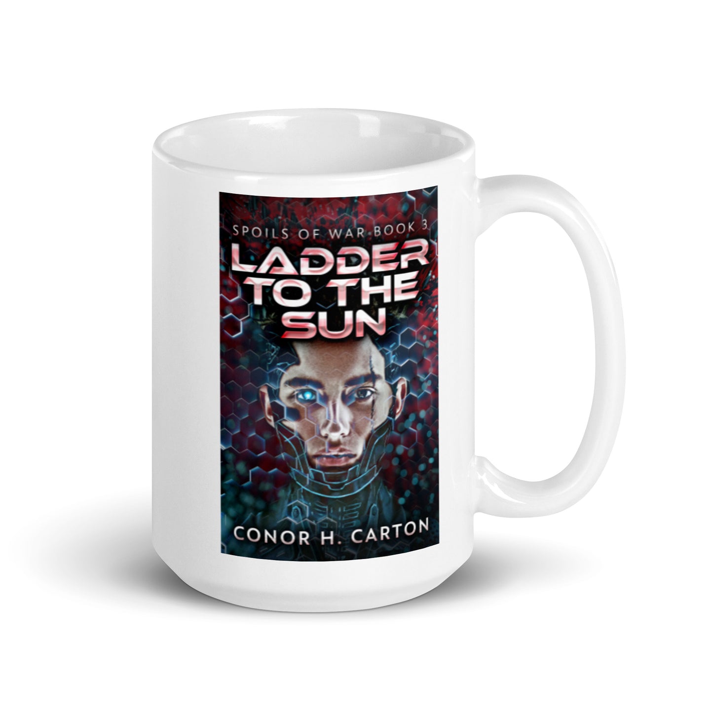 Ladder To The Sun - White Coffee Mug